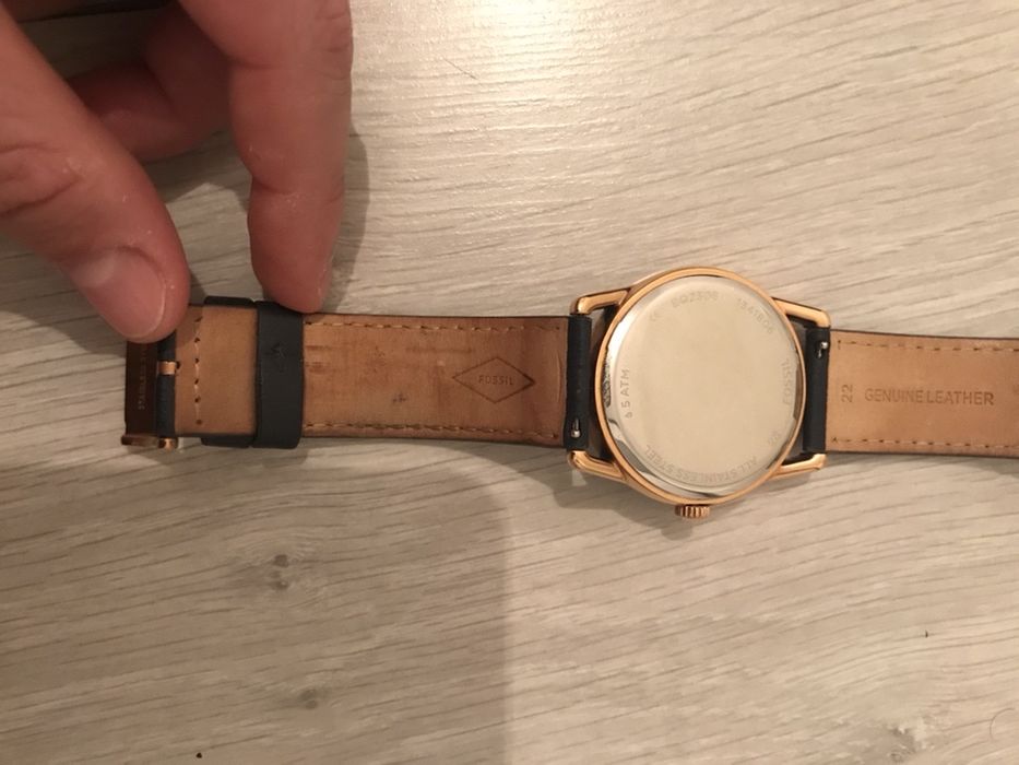 Ceas Fossil albastru