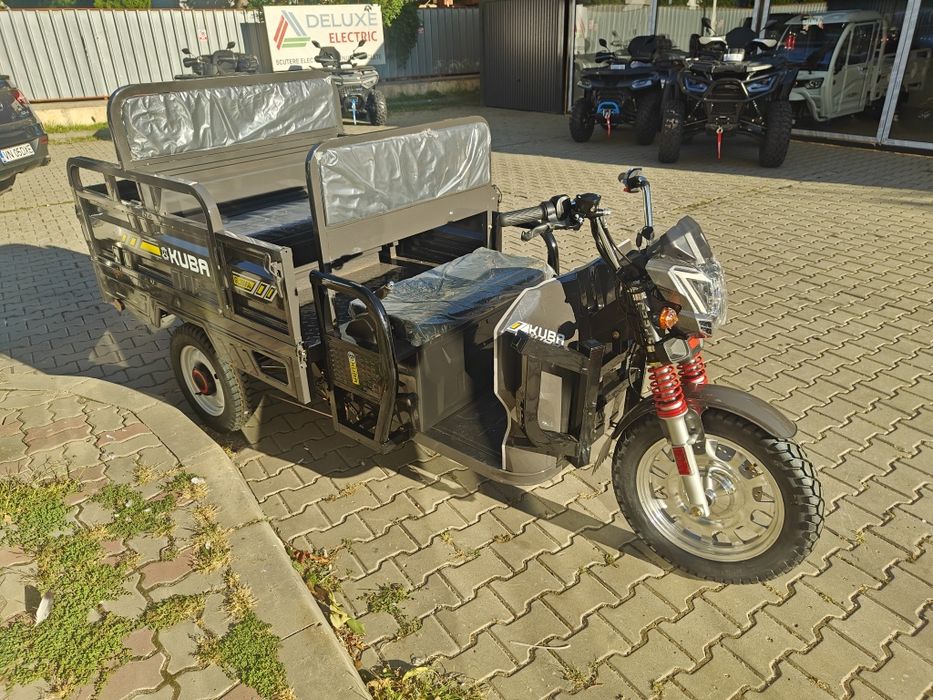 Tricicleta MOTO KUBA GL15000 cu Bancheta,  2 locuri, Bena, CIV Gratis