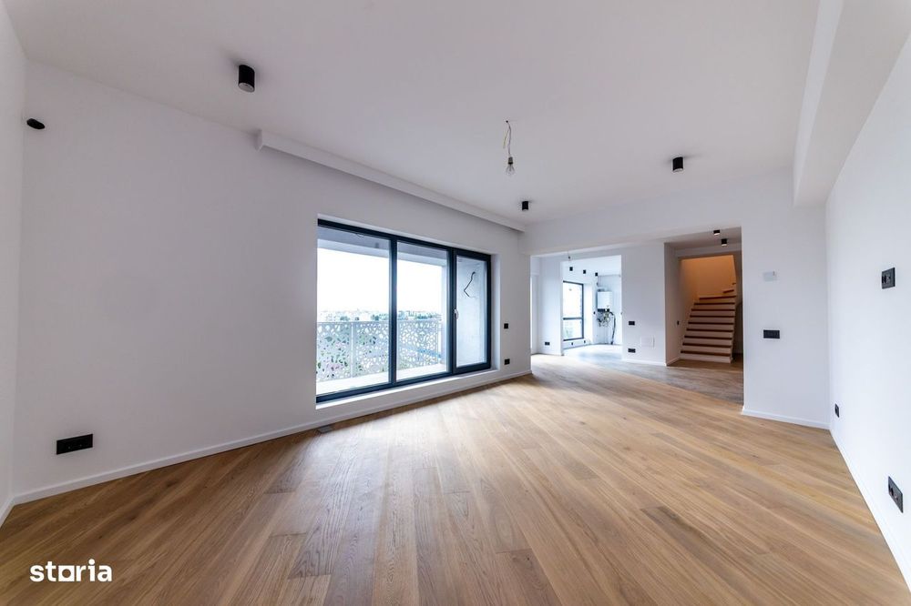 Penthouse Premium 4 camere, 2 terase, 3 băi, parcare inclusă