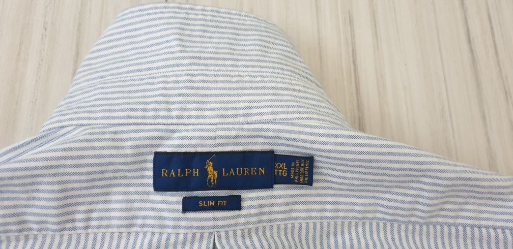 POLO Ralph Lauren Slim Fit Cotton / 2XL НОВО! ОРИГИНАЛ! Мъжка Риза