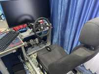 Vand simulator complet fanatec dd pedale heusinkveld cockpit aluminiu