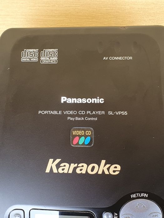 Retro CD player audio si video karaoke Panasonic Japan