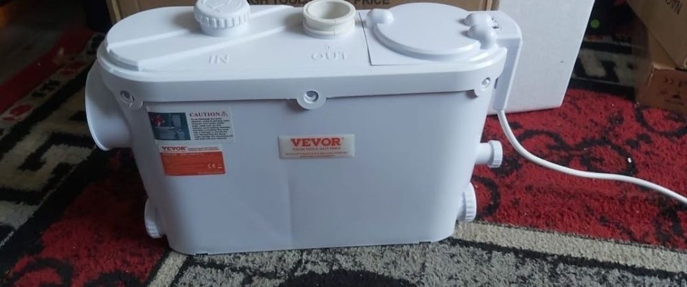 Pompa pentru apa uzată cu macerator/tocator 500w 230v/ 50hz nou