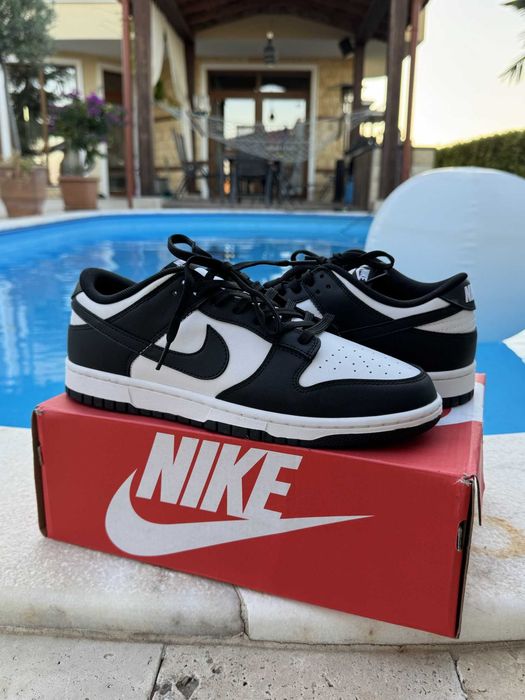 Nike Dunk Low Retro "Panda" 45 EUR Мъжки Кецове + Кутия