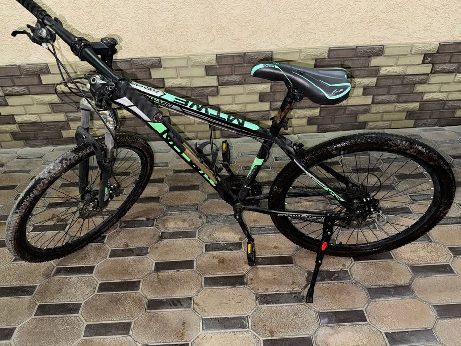 Велосипед на ходу