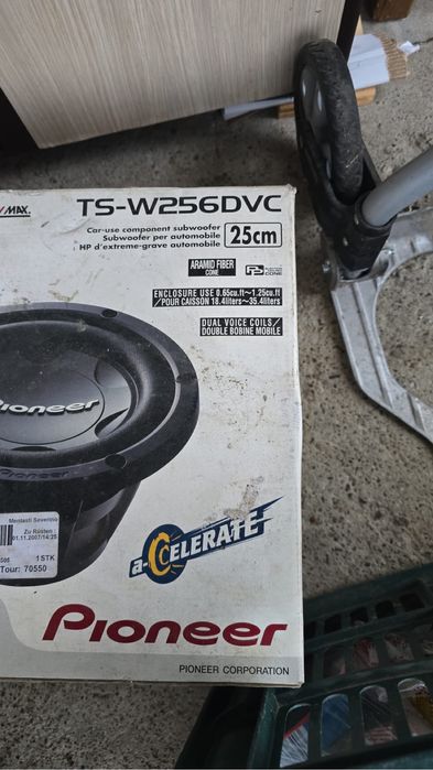 Vand subwoofer 800 w