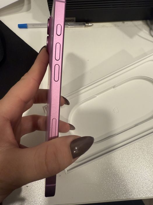 Iphone 16 plus 128 pink 100% battery