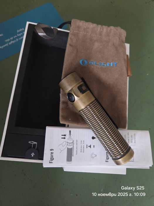 Фенер Olight Baton 3 Pro Max Brass Limited Edition