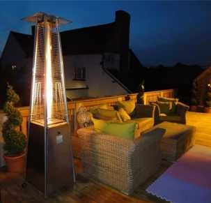 Уличный газовый обогреватель Газовый обогреватель «Пирамидальный»