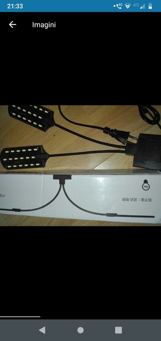 Lampa(lumina) led acvariu pesti