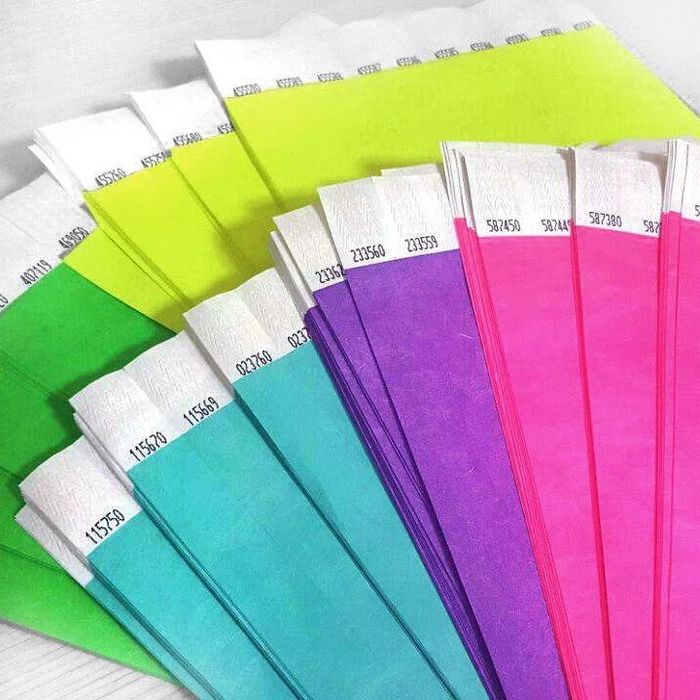 Контрольные (бумажные) браслеты Tyvek
