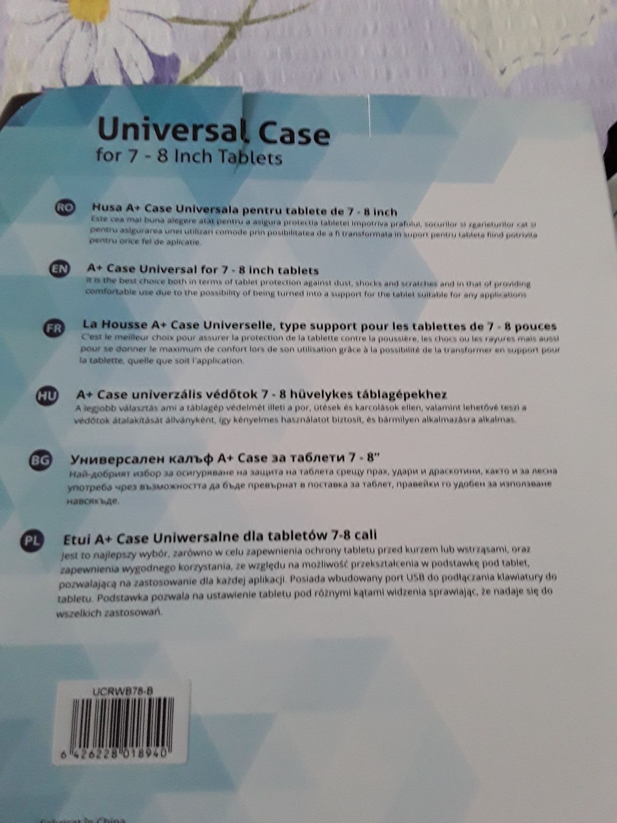 Vand Husa Tableta Nouă de 7-8 Ingh Universală