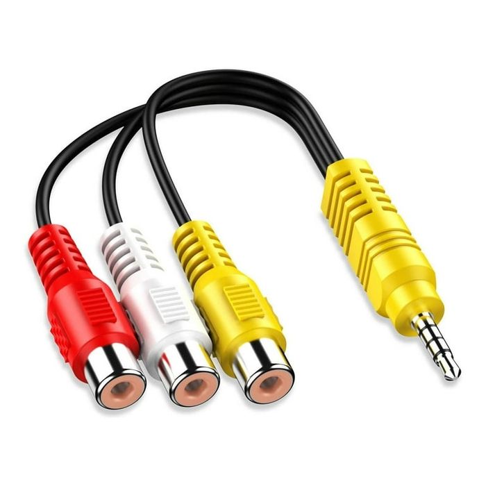 Cablu 3,5 MM la 3 RCA Cablu adaptor AV / video pentru TV TCL