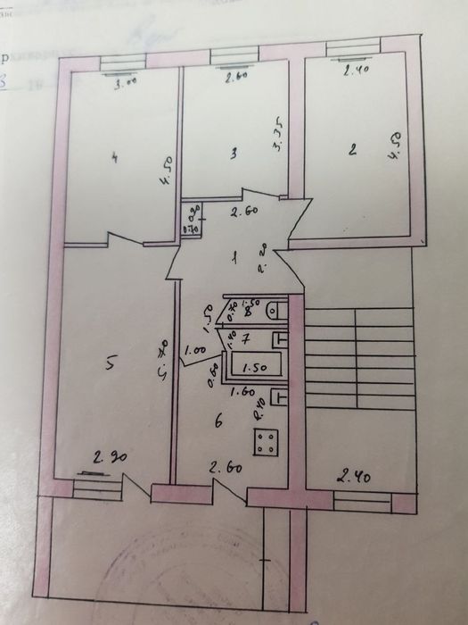 Чиланзар 26 квартал 4/4/5 квартира без ремонта