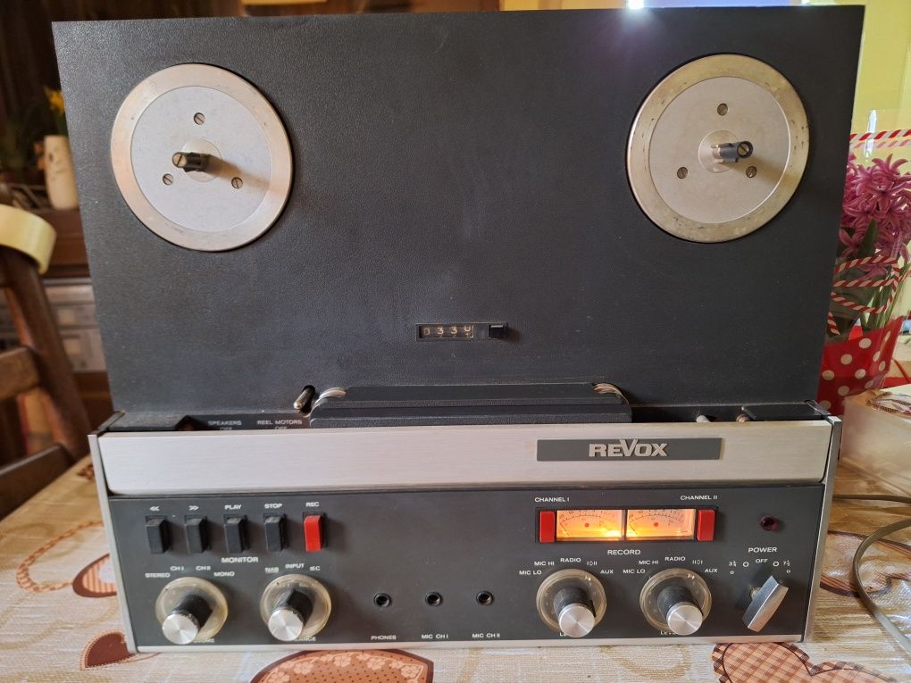 Magnetofon Revox A77 4 track ,vintage.