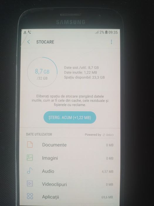 vand  telefon samsung s7  display spart