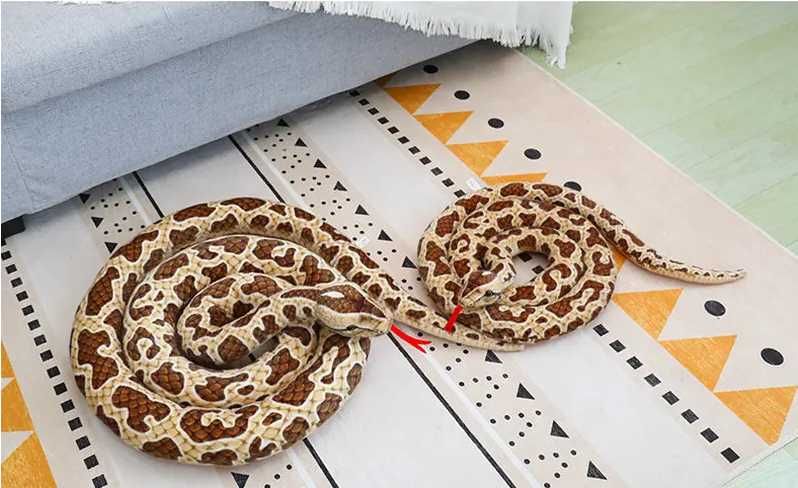 Голяма Плюшена играчка Змия, 200см и 300см