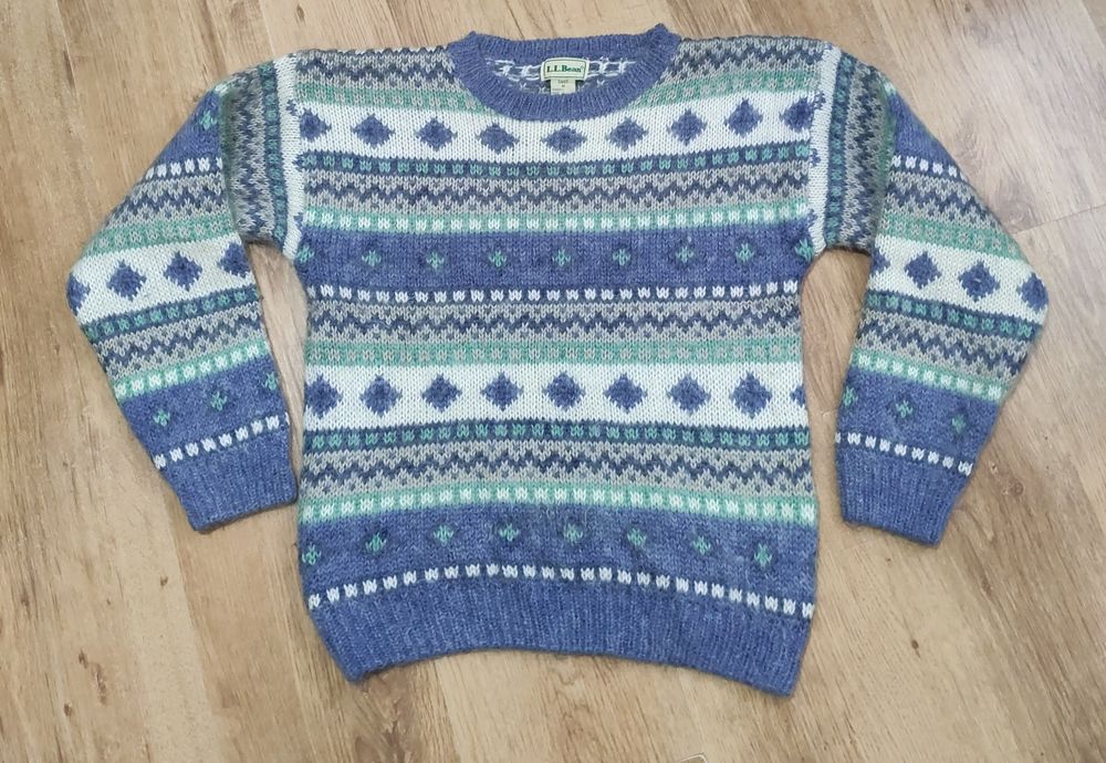 Pulover damă L. L. Bean din mohair lână marimea S/M