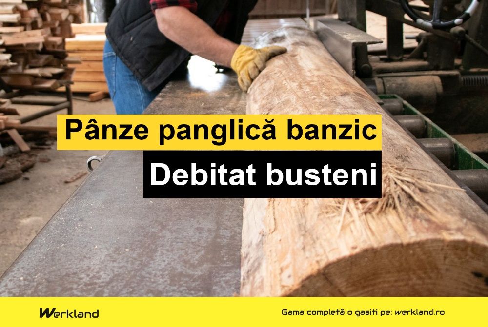 Panze panglica banzic busteni 4500x40x1.10x22.22 | Made in Germany