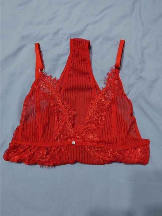 Body sexy rosu pentru M/L