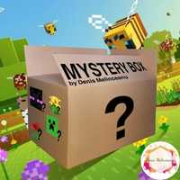 Mystery Box BASIC cu figurine din lemn din Minecraft!