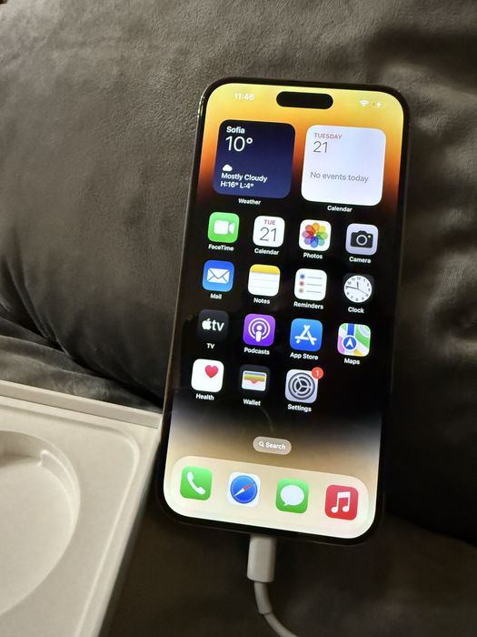 Смартфон Apple iPhone 14 Pro Max, 128GB, 6GB RAM, 5G, Gold