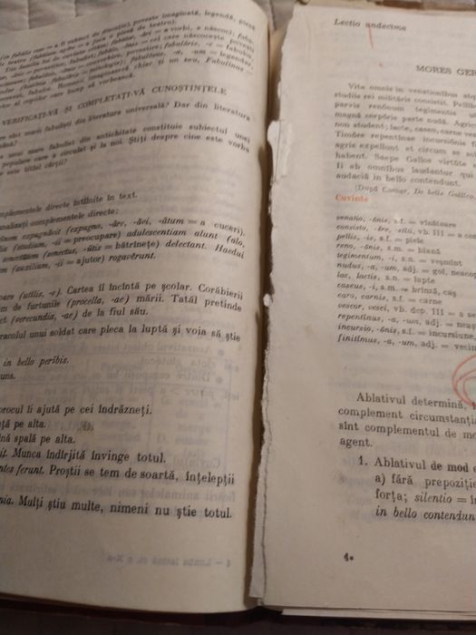 Manual scolar 1991 Limba latina 1991