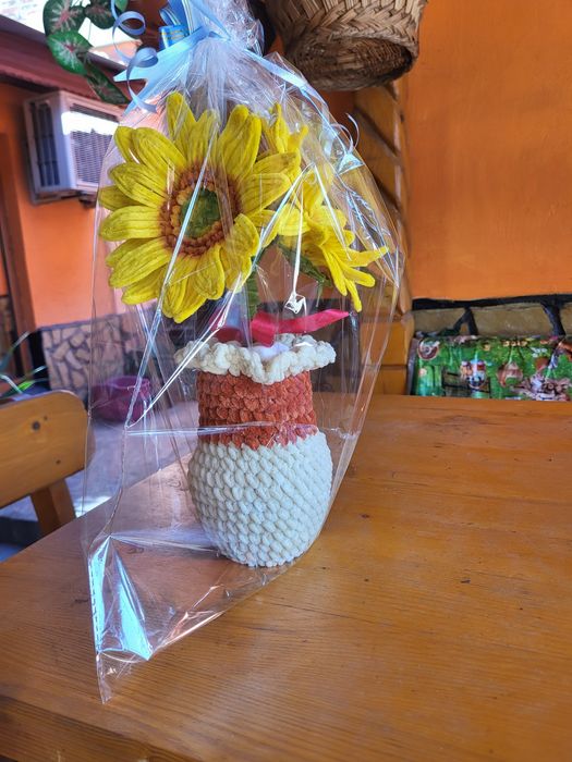 Ръчно изработено цвете