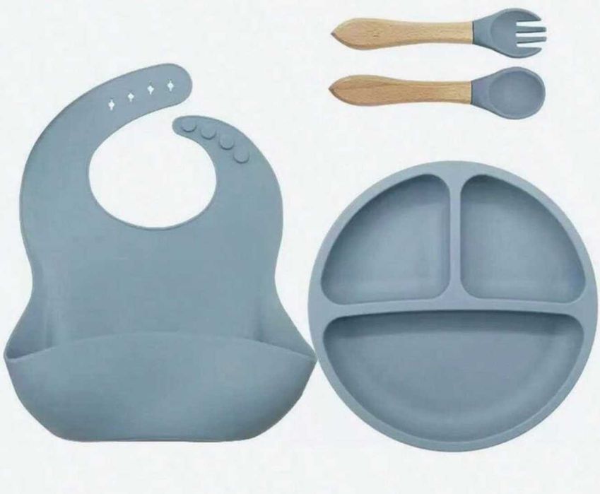 Set de hrănire bebelusi silicon