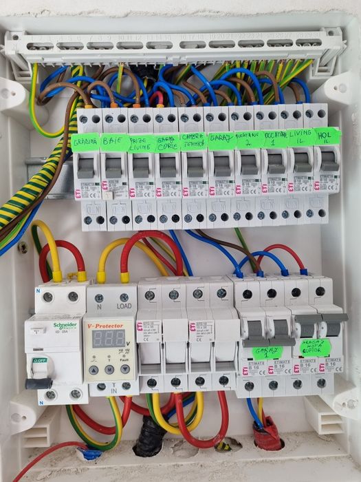 Electrician, execut diferite lucrări de modernizare etc