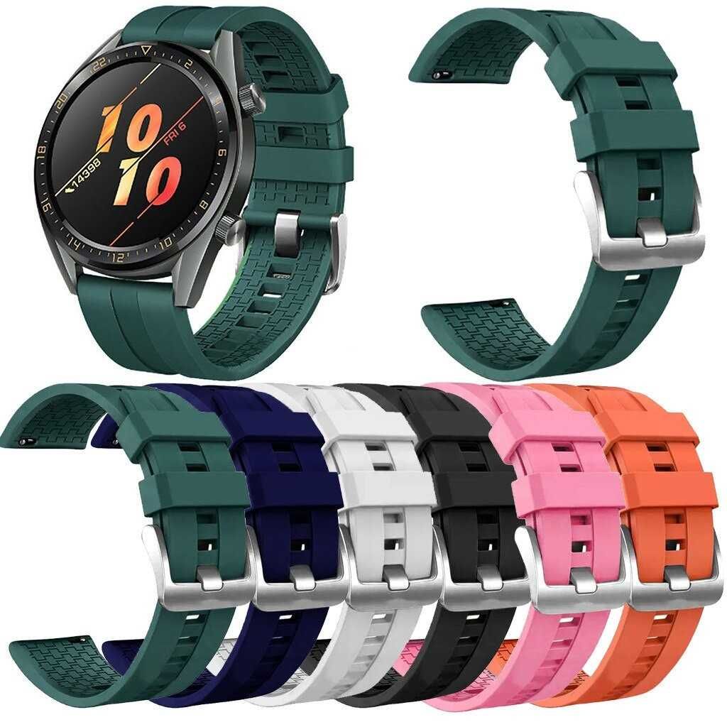 Силиконова Каишка 20 мм Samsung Watch 4 46mm/Watch 3 41mm/Gear/S2