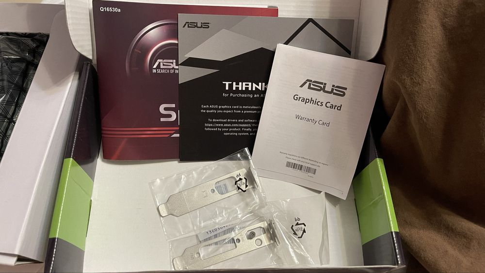 Нова видеокарта ASUS GeForce GT 730, 2GB DDR3, запечатана