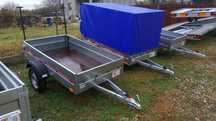 Remorca 750kg, Repo RRS ( 210cm x 115 cm), 1 axa, NOUA, OFERTA!
