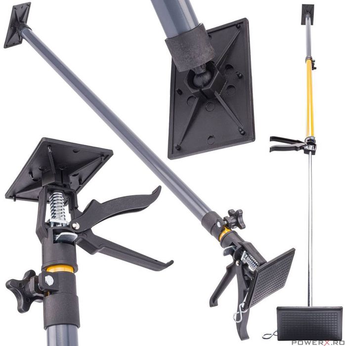 Suport telescopic pentru gips carton 115-290 cm, Powermat