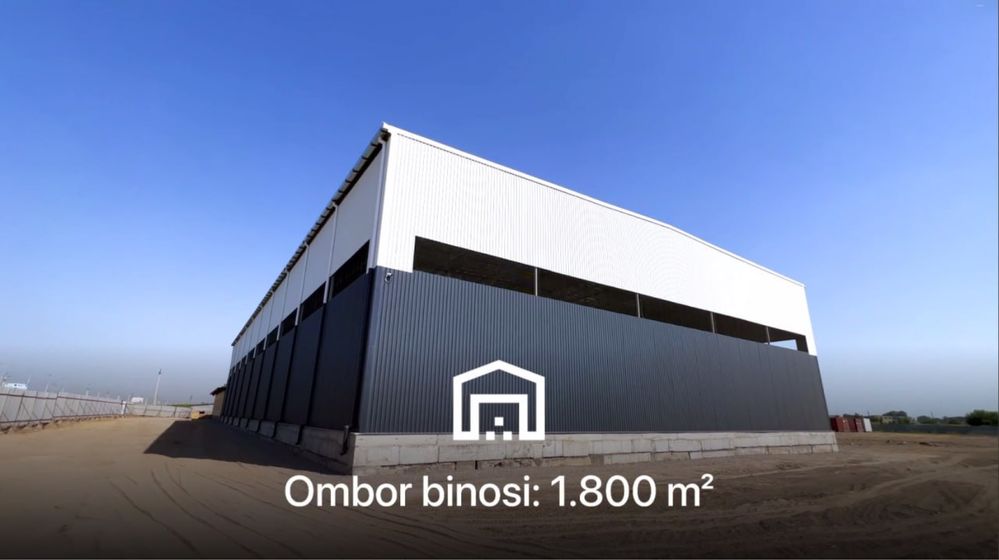 Продается склад со всеми условиями под ведение бизнеса