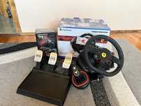 Волан и лост за игри Thrustmaster t300 ferrari alcantara