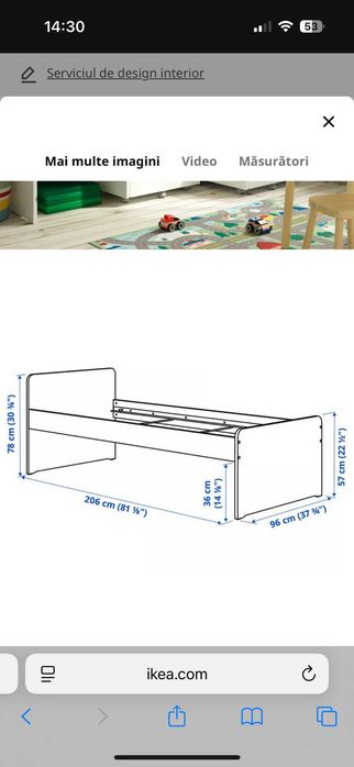mobila  ikea noua