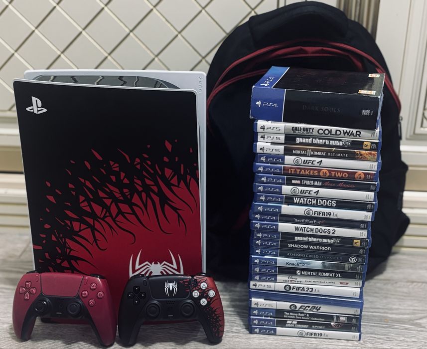PlayStation 5 + 100 игр Spider man | PS5 | Плэйстейшн 5 | Пс 5