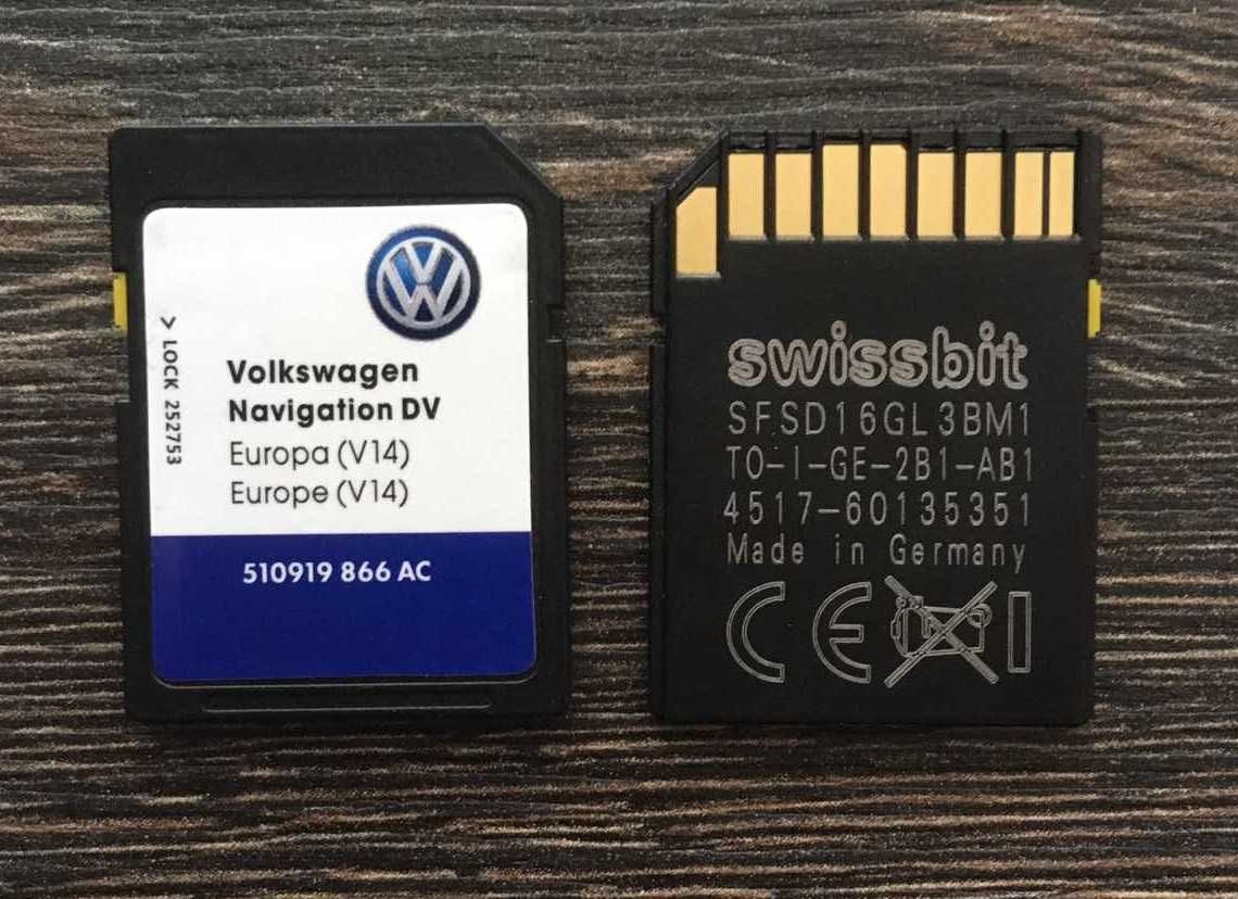 Навигация Discovery Media Pro Sd Card MIB1/MIB2 Europa 2025гд Сд Карта