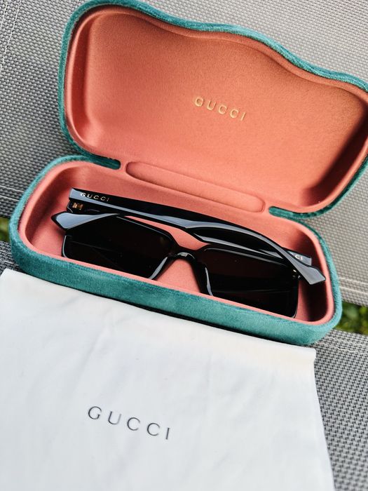 Ochelari soare barbati Gucci GG1540S 001 Black + toc original inclus