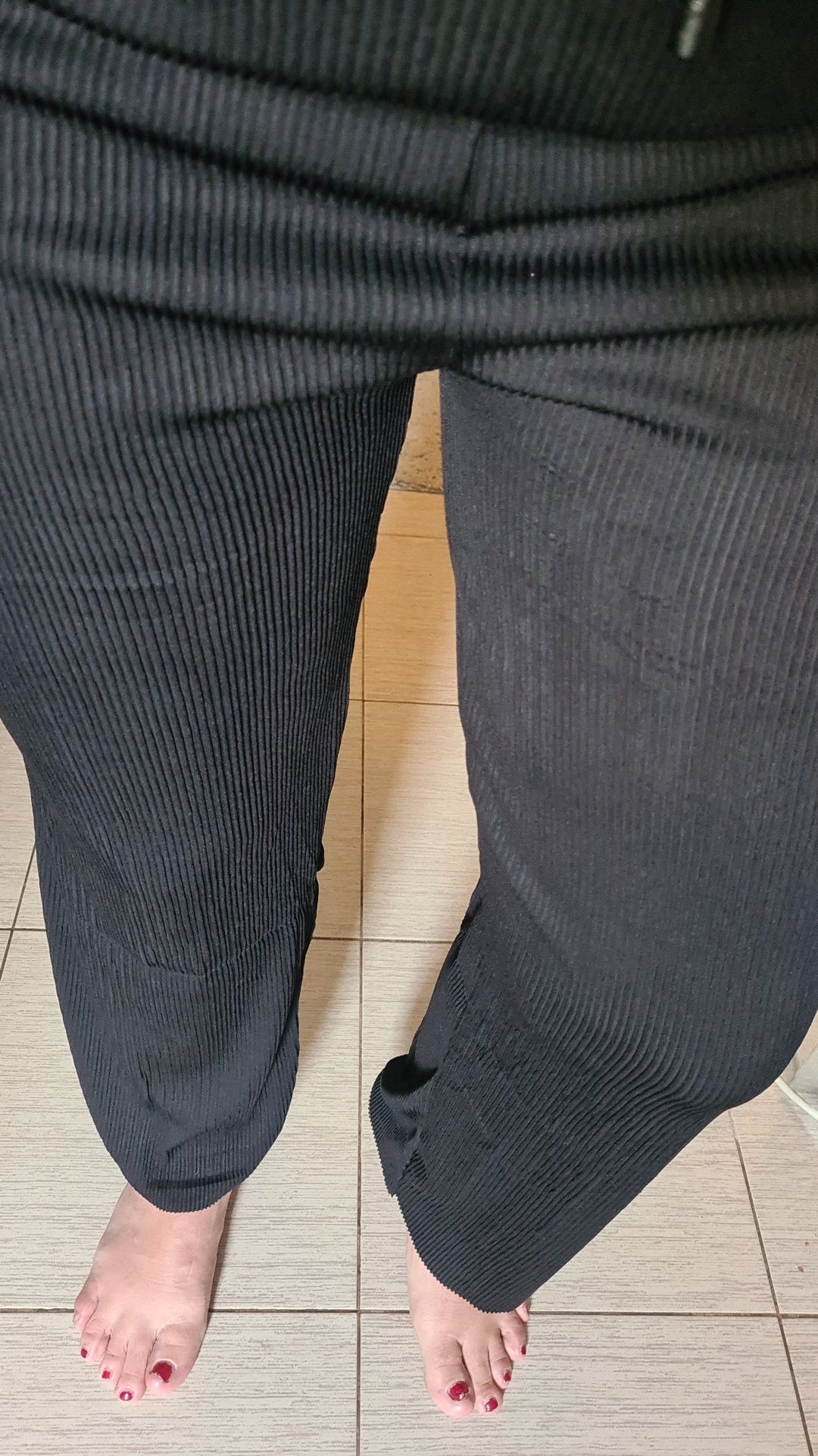 Pantaloni largi bumbac