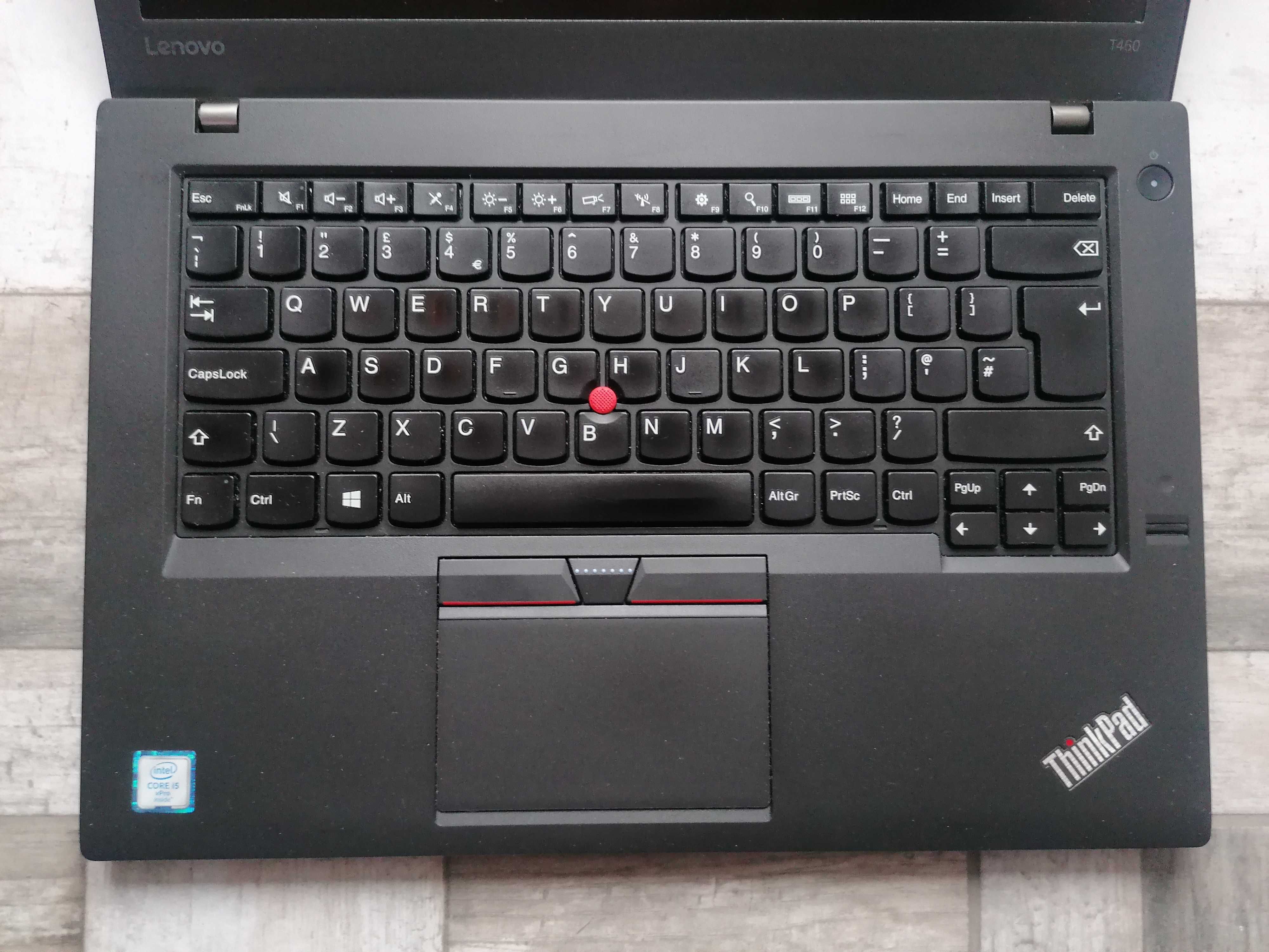 Лаптоп Lenovo ThinkPad T460 /i5-6300U/8GB DDR4/SSD 256 GB/Touchscreen