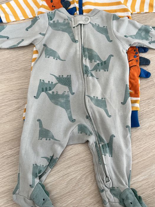 Set 3 salopete de bebelus, marime 56, unisex, Carter's