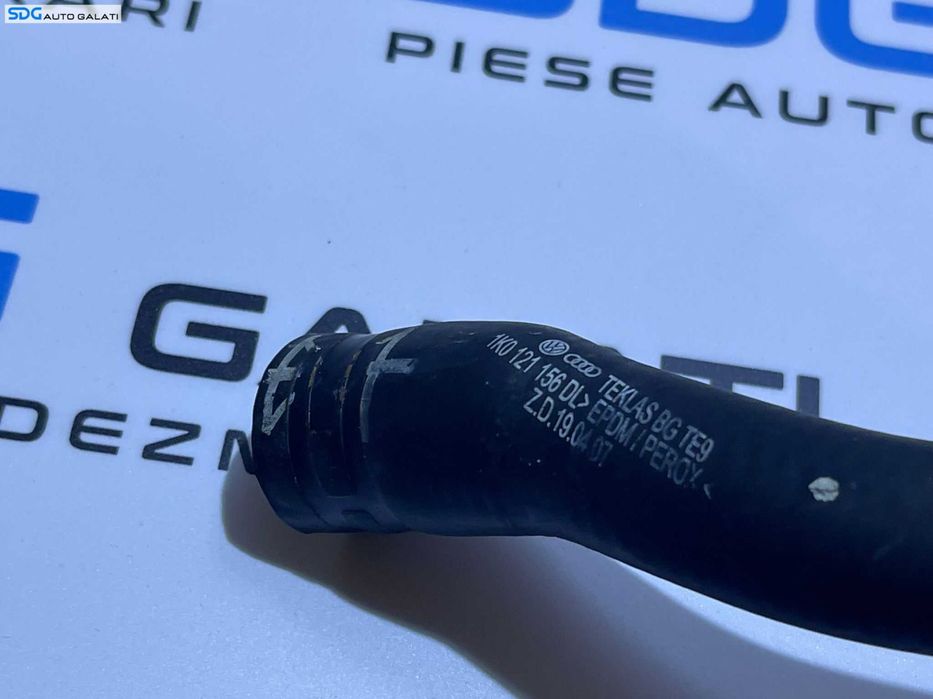 Furtun Furtunuri Conducta Conducte Apa Volkswagen Golf 5 2.0 TDI CBDA CBDB 2009 - 2011 Cod 1K0121156DL