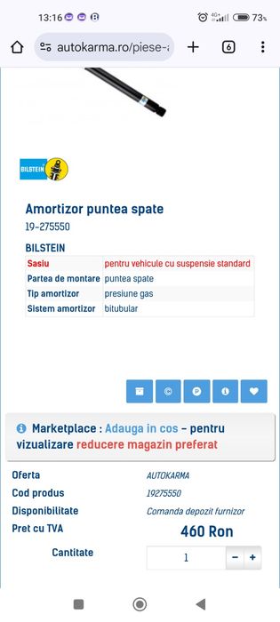 Amortizor Honda Hr-v