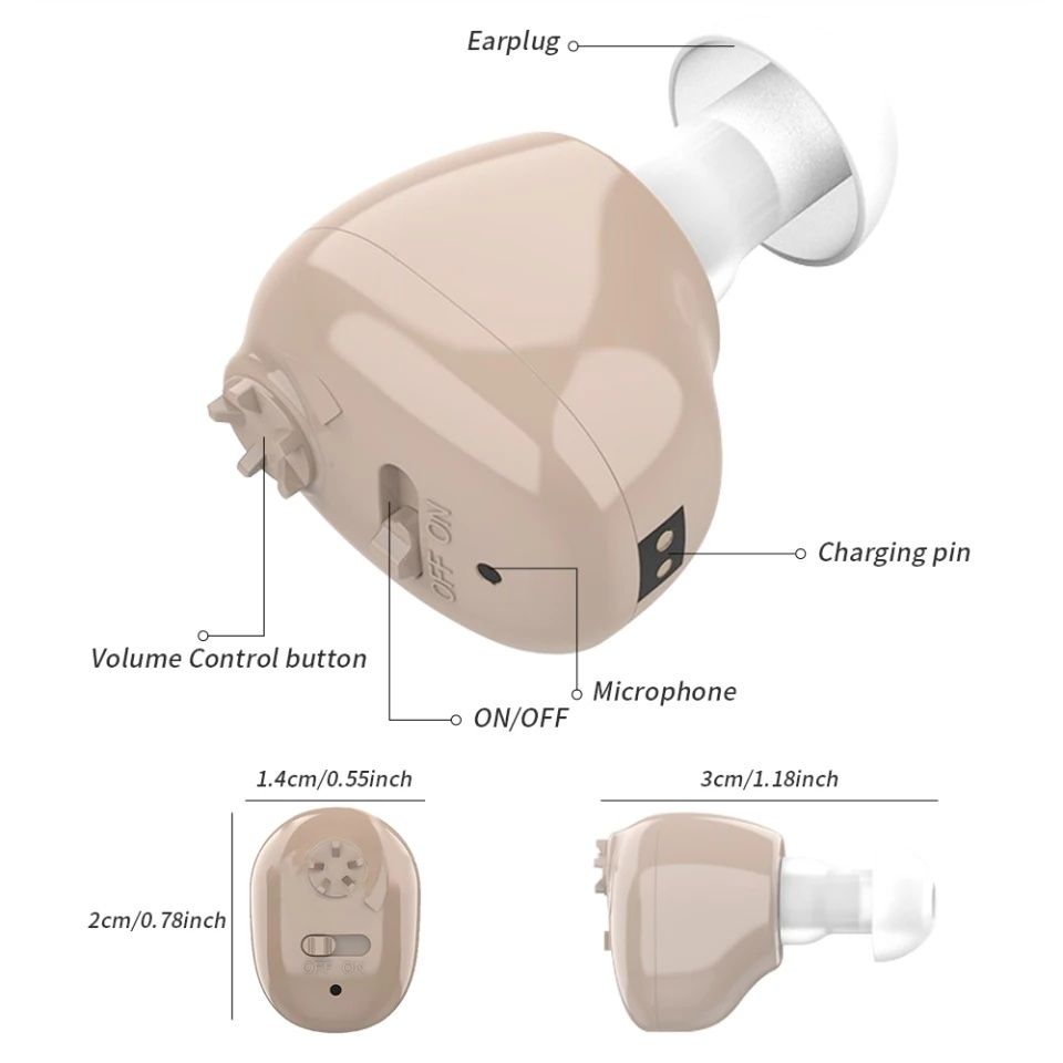 Новый перезаряжаемый слуховой аппарат