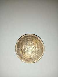 Moneda 500 lei Mihai I 1944 defect batere