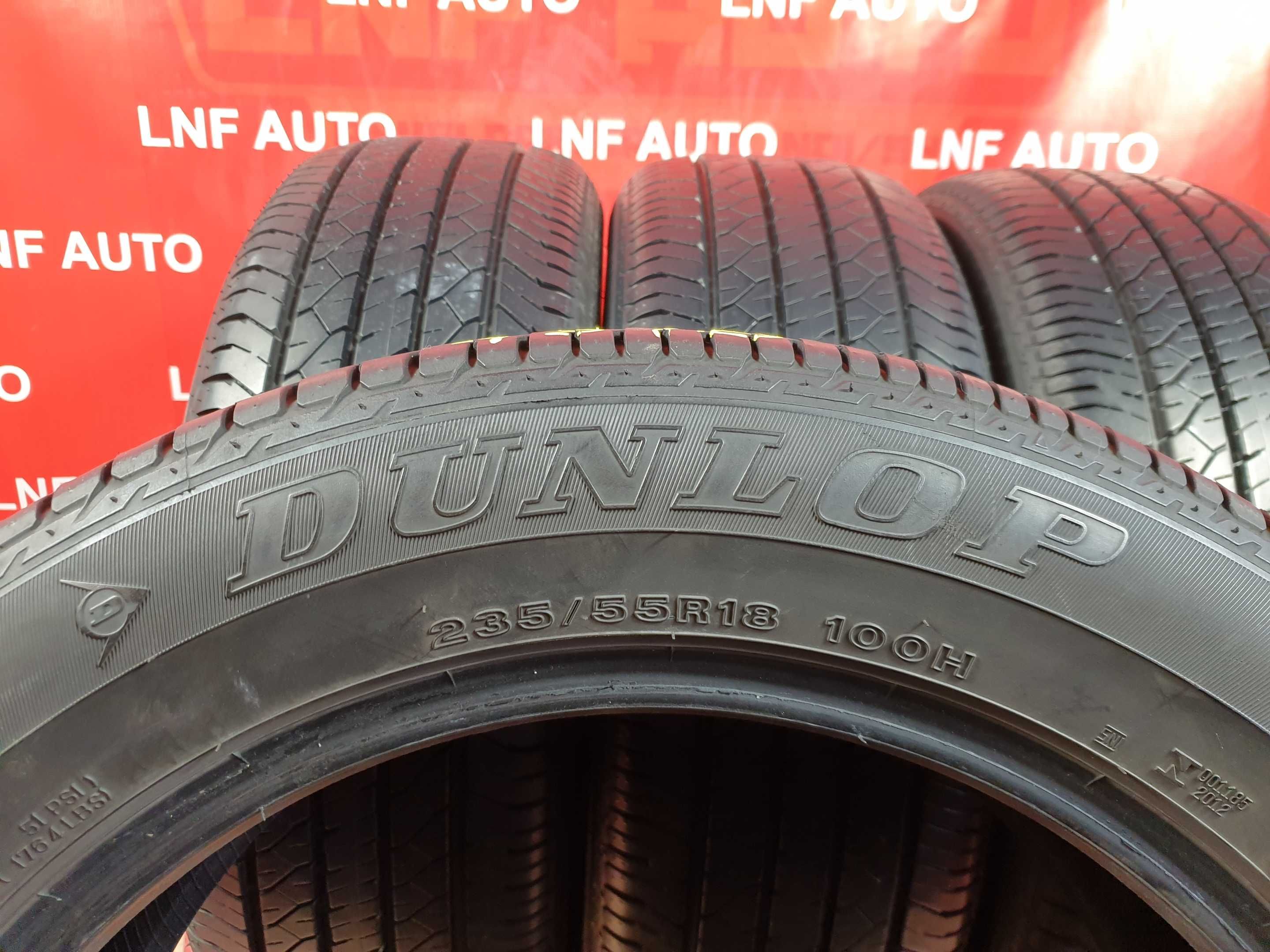 Anvelope de VARA - 235/55/18 - DUNLOP - 7.8 MM - DOT 4816 !