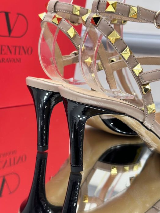 Sandale-Pantofi VALENTINO-piele naturală 100%POZE REALE