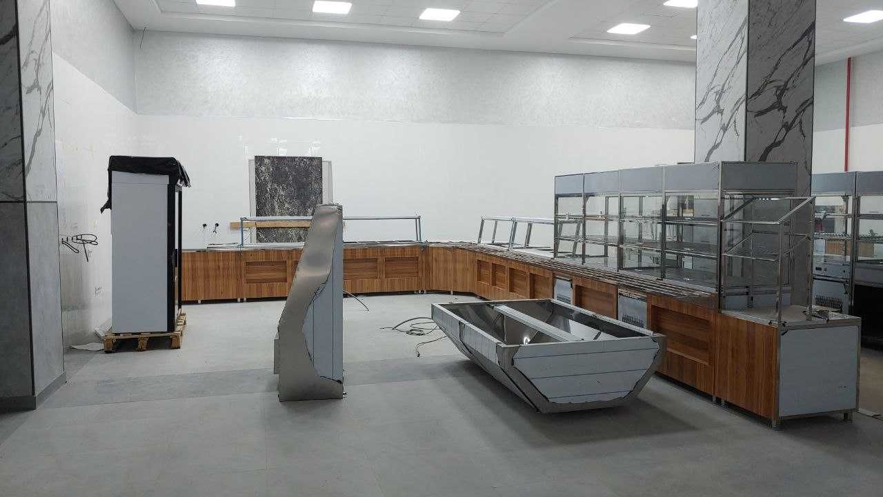 Для диет кафе и бистро ,линия раздачи ,мармит linya razdacha bisto